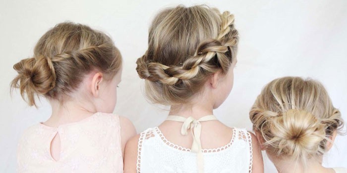 детские прически на длинные волосы весна-лето 2021 для девочек 3