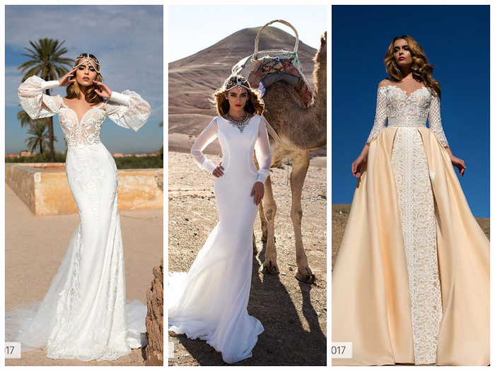 лучшие свадебные платья весна-лето 2021, топ на фото 7